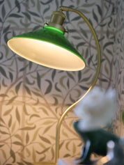 Axel Bordslampa Grön 25cm
