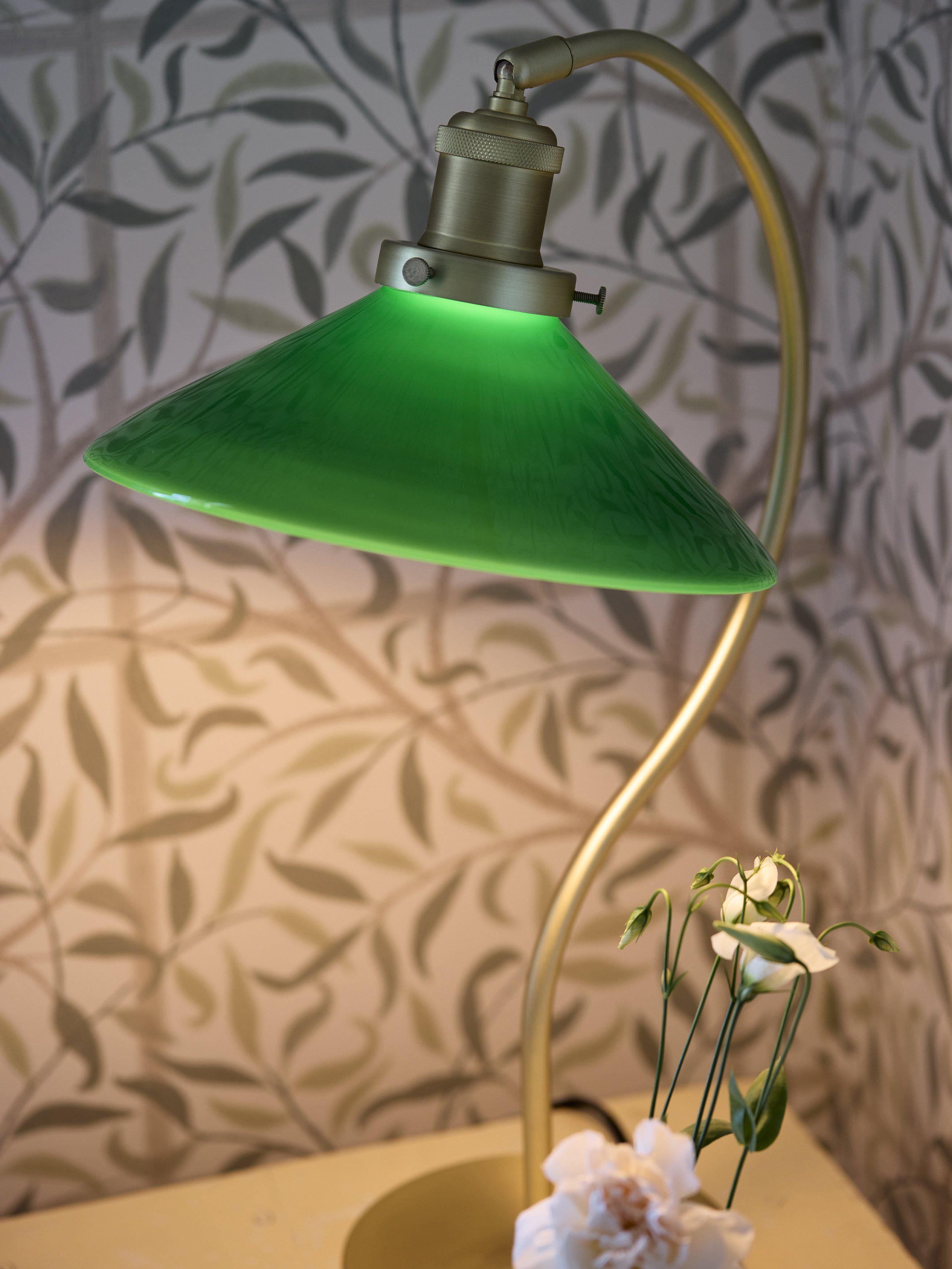 Axel Bordslampa Grön 25cm