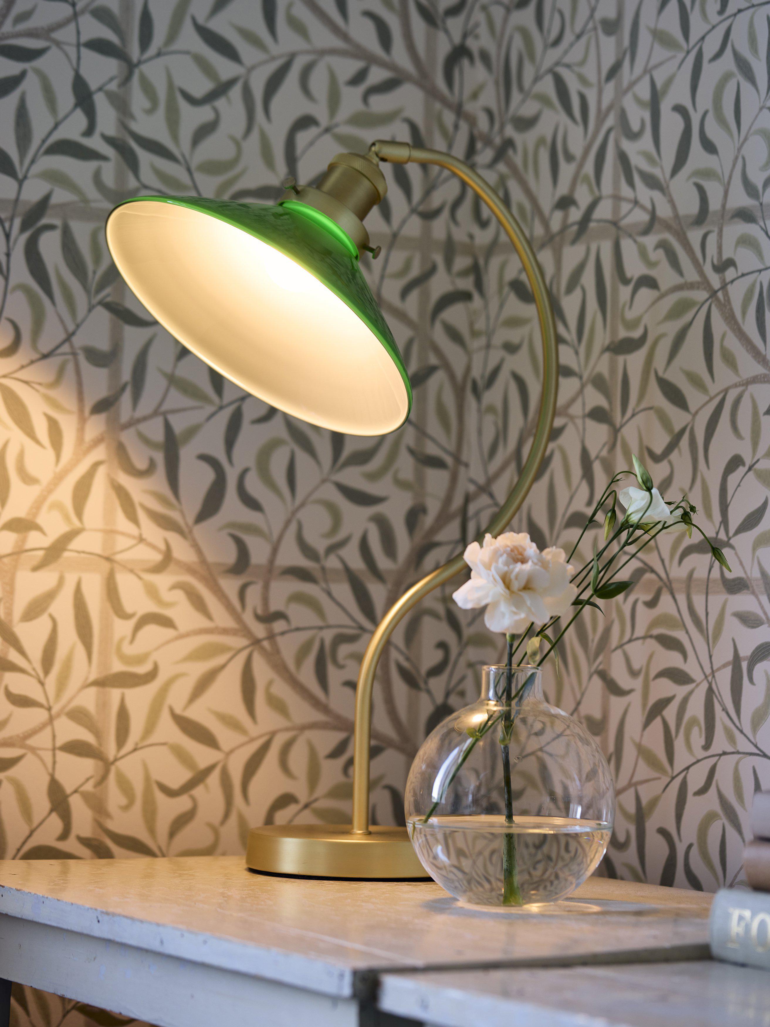 Axel Bordslampa Grön 25cm
