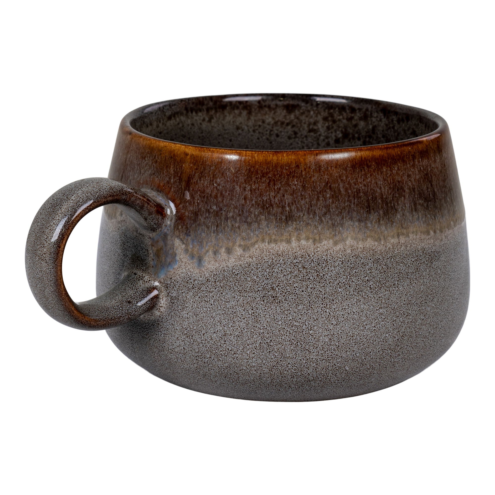 Selma mugg, Grå/brun