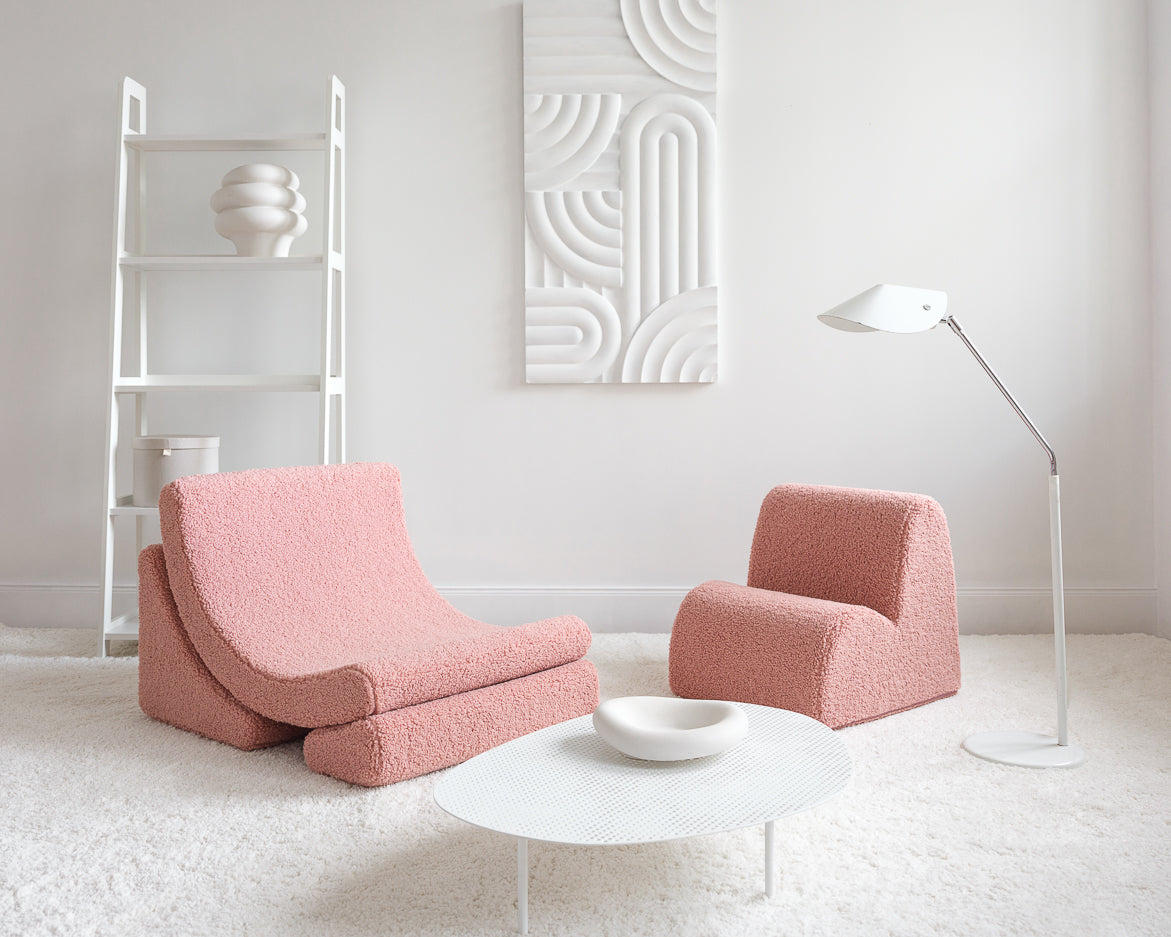 Cloud Barnfåtölj, Guava Pink