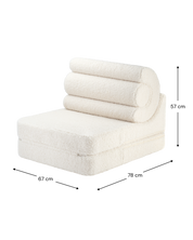 Flipster Barnfåtölj, Cream White