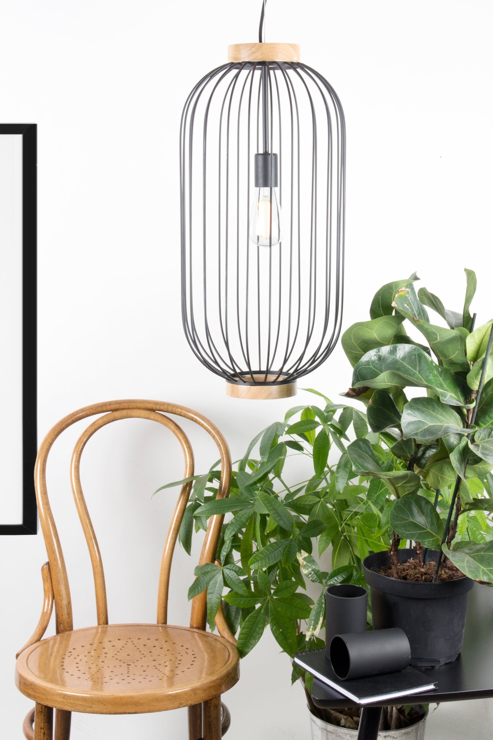 Pendel Berlin Oval Svart