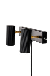 Vägglampa Hubble 2 Svart