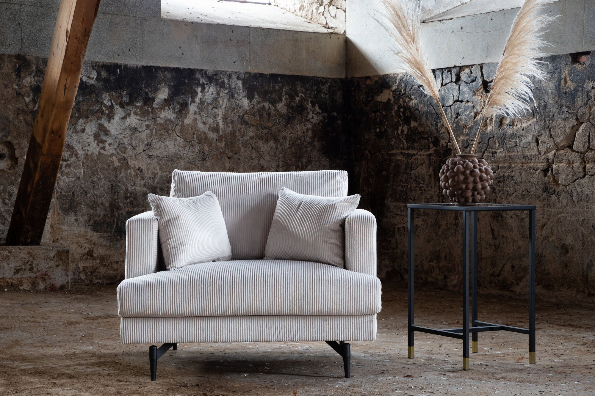 Sofia Fåtölj Manchester, Beige