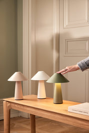 Portabel Bordslampa Cannes IP44 Grön