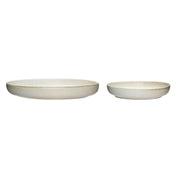 Clay Djup Tallrik Vit , 2-Pack