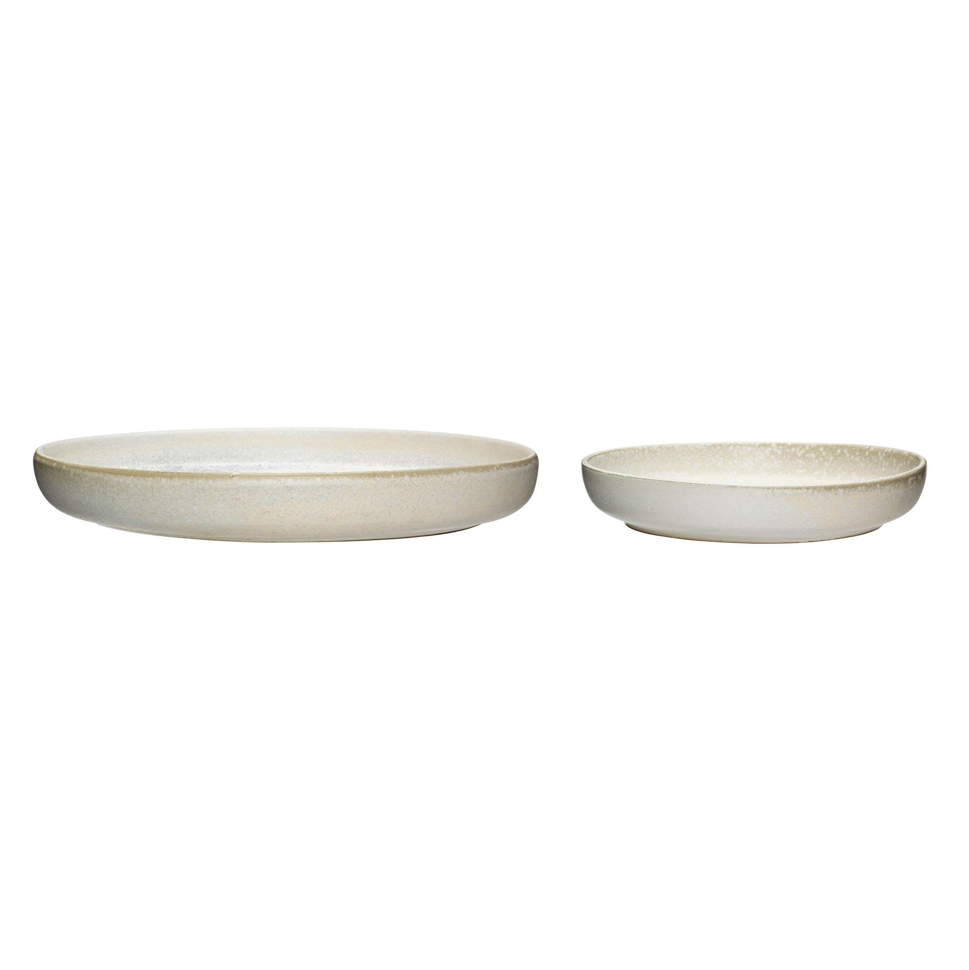 Clay Djup Tallrik Vit , 2-Pack