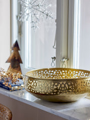 Aisha Dekorationsskål, Guld