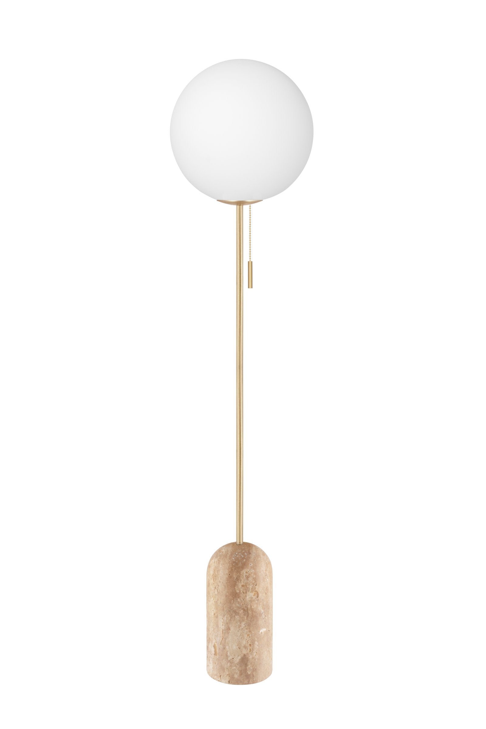 Golvlampa Torrano Travertin