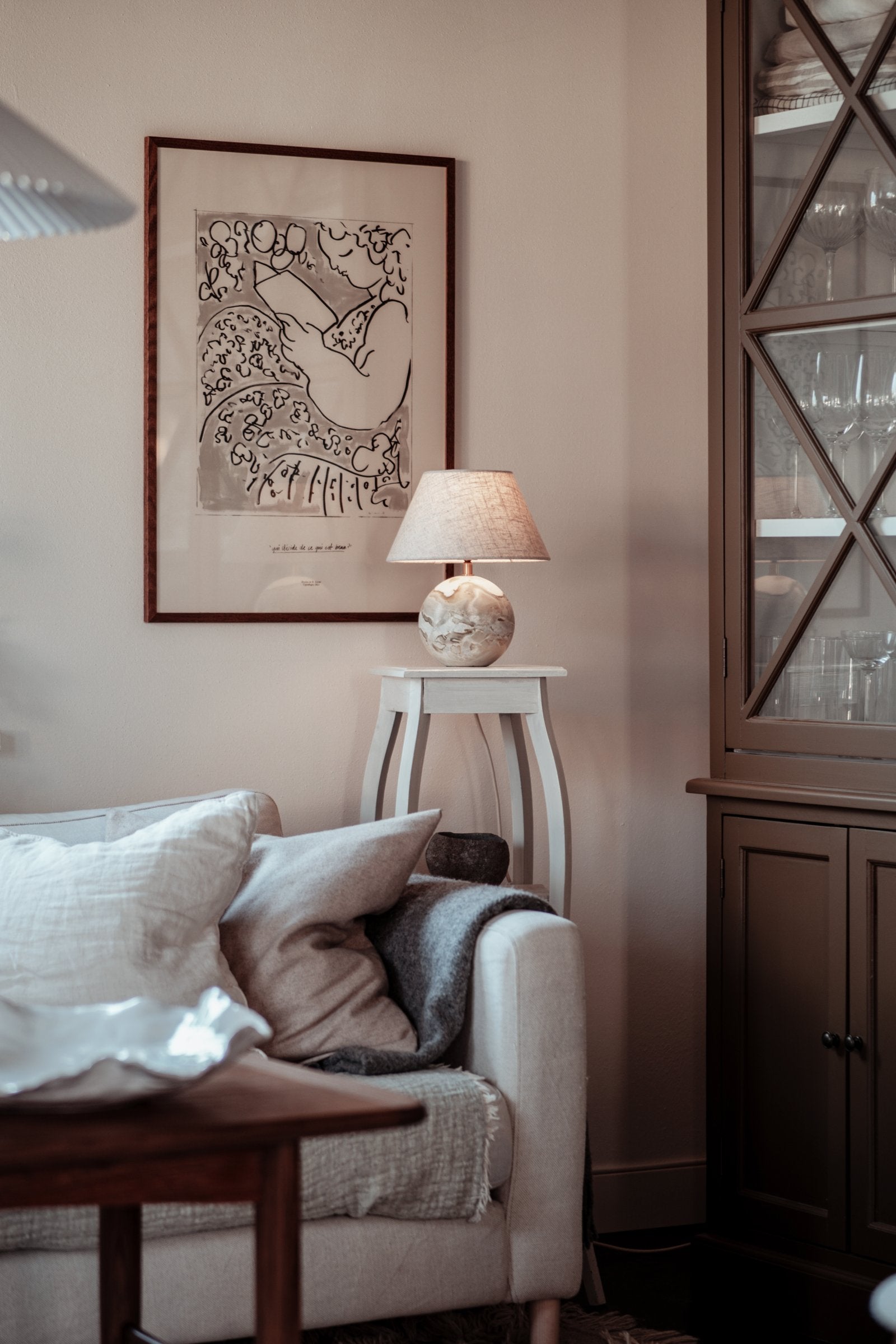 Bordslampa Castello 24 Grön