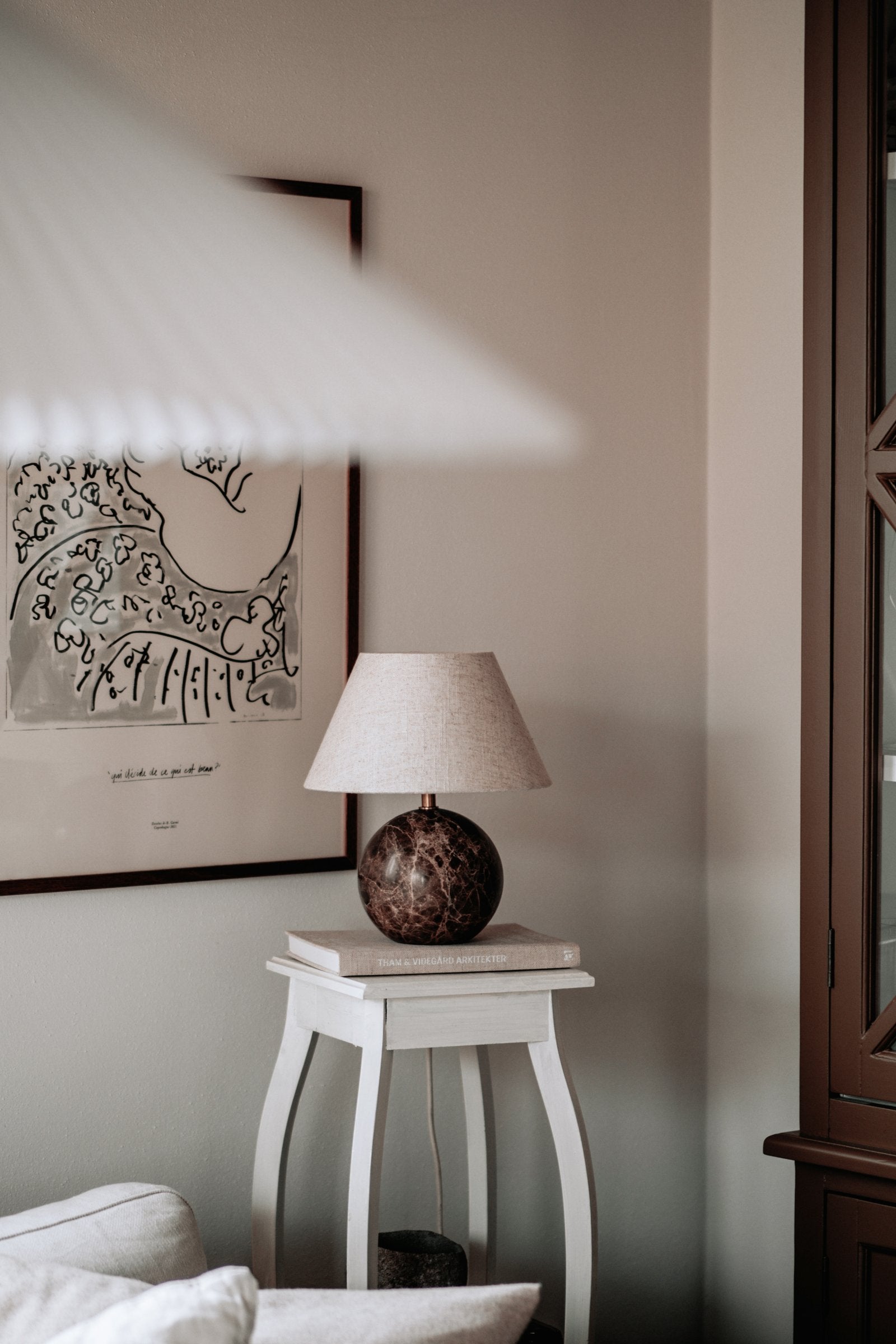 Bordslampa Castello 24 Brun