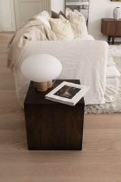 Bordslampa Mammut 30 Travertin