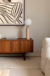 Bordslampa Torrano Travertin