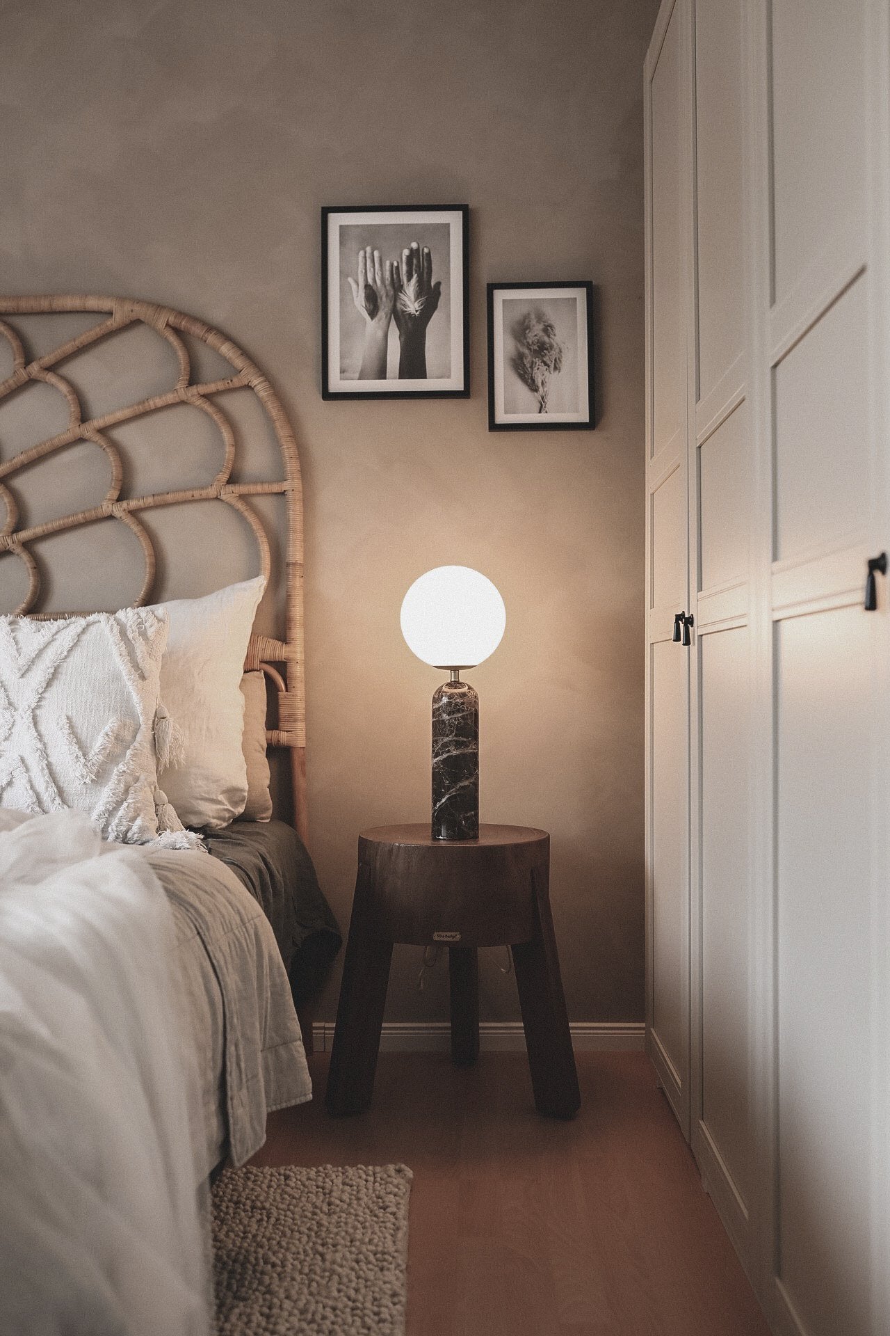 Bordslampa Torrano Brun