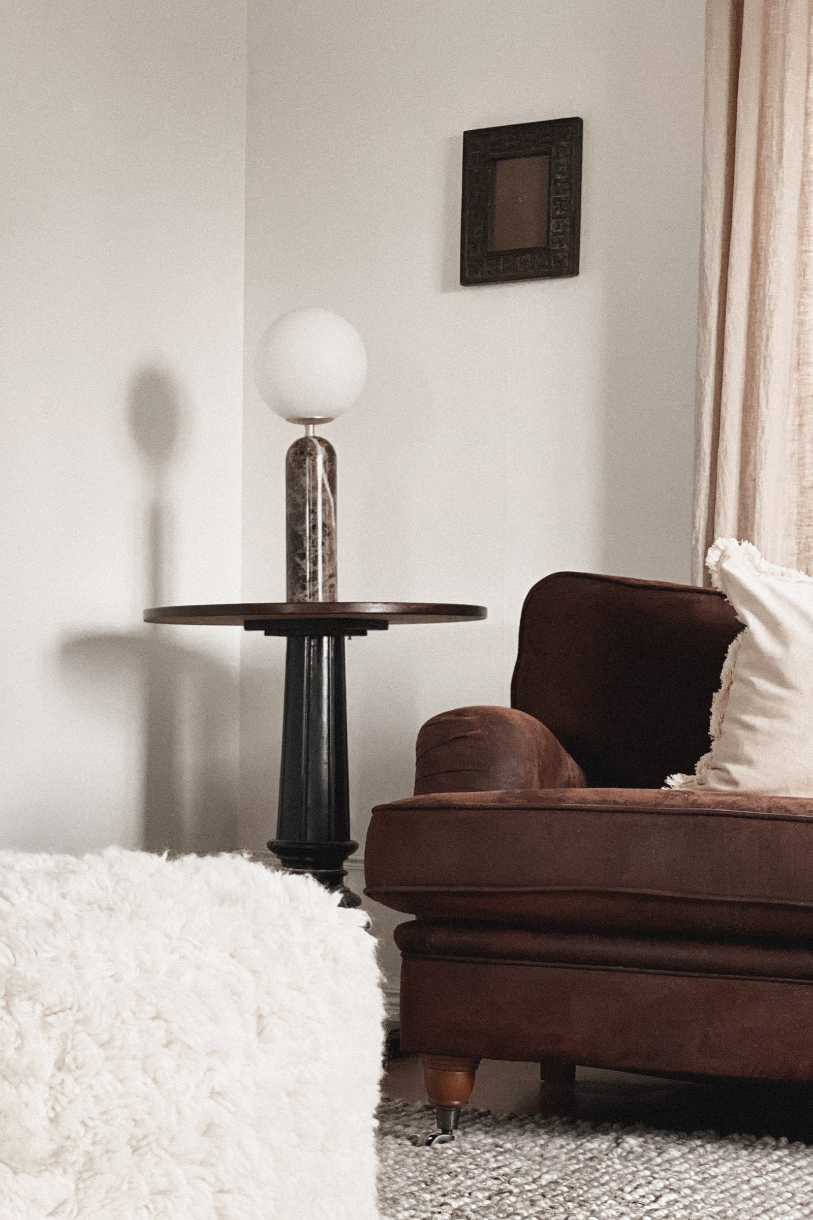 Bordslampa Torrano Brun