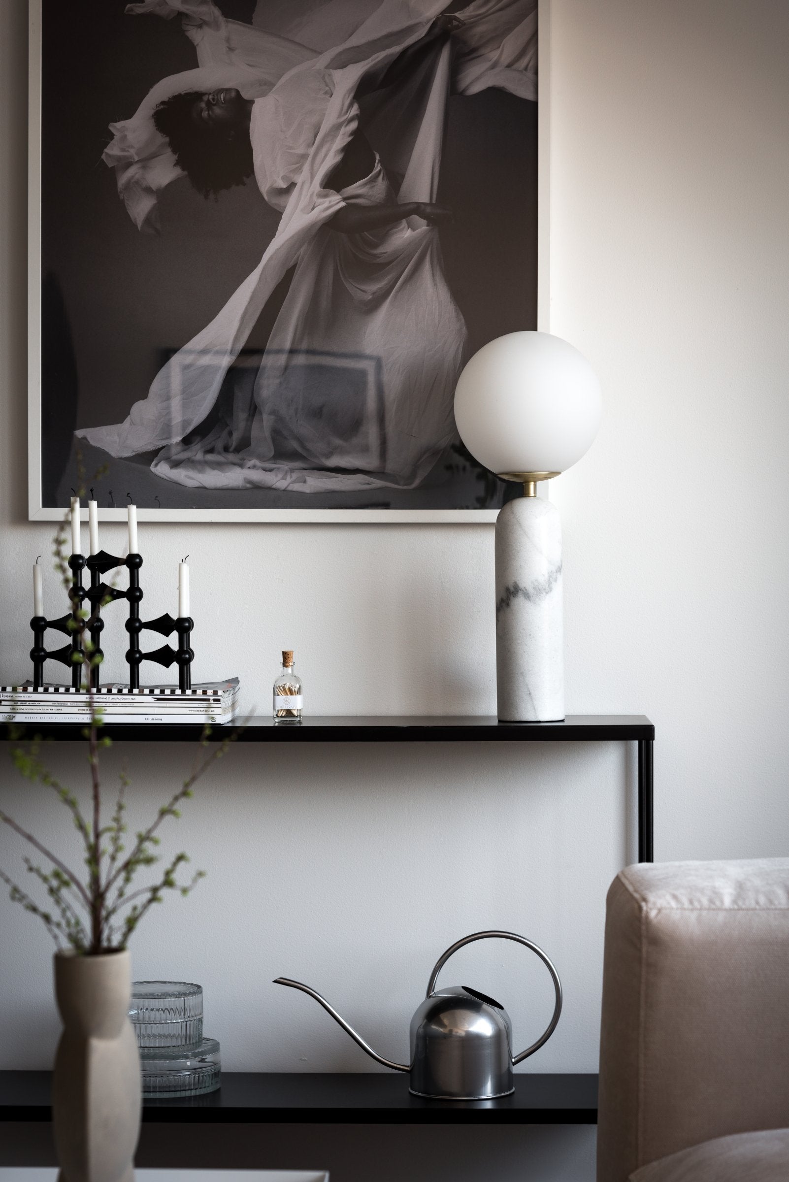 Bordslampa Torrano Vit