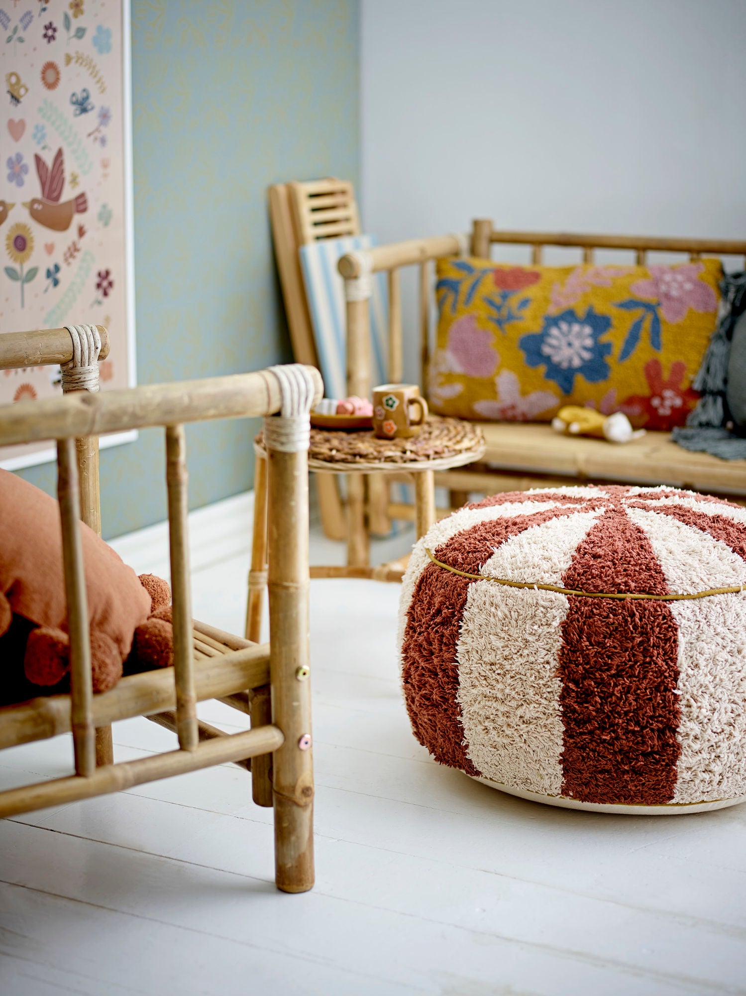 Mini Sole Barnsoffa Bambu, Natur