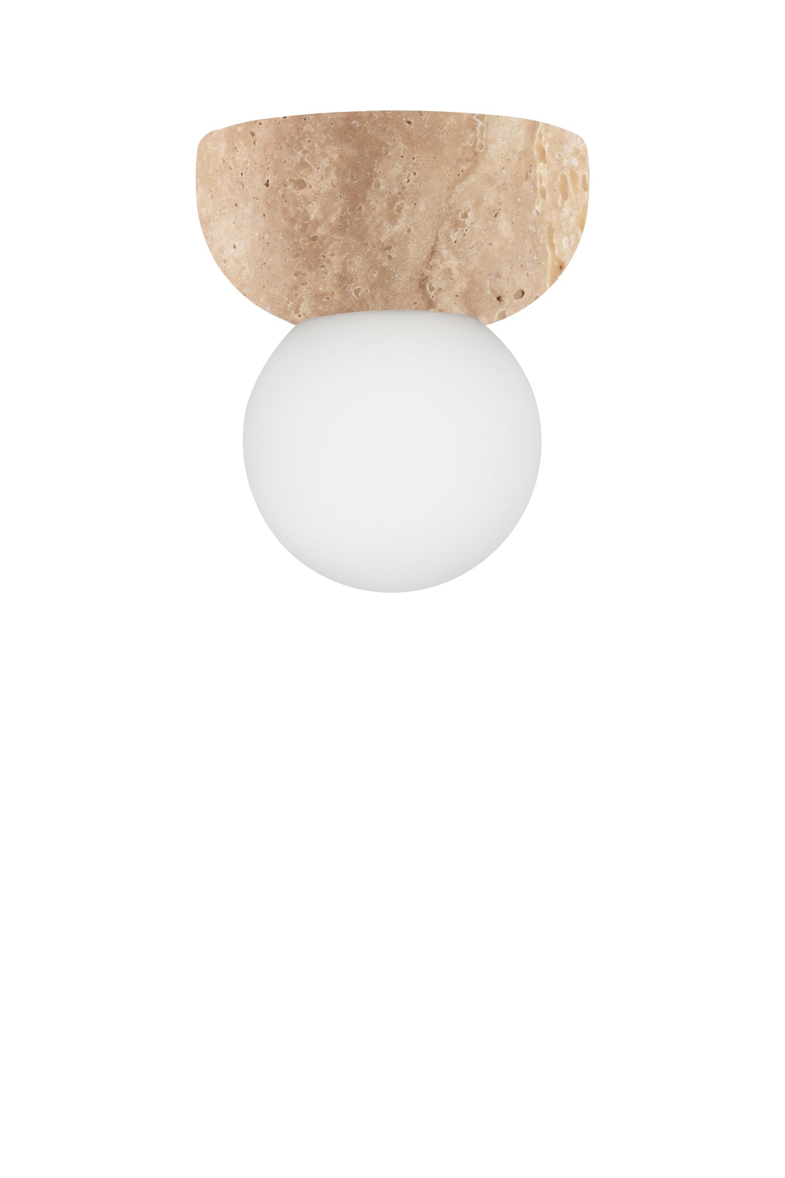 Vägglampa/Plafond Torrano 13 IP44 Travertin