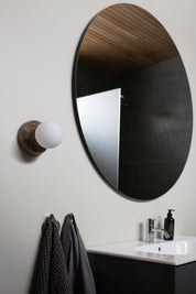 Vägglampa/Plafond Torrano 13 IP44 Brun