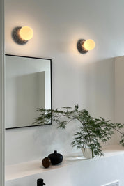Vägglampa/Plafond Torrano 13 IP44 Grå