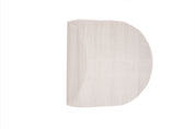 Vince Solar Matta Oval 230x160, Vit