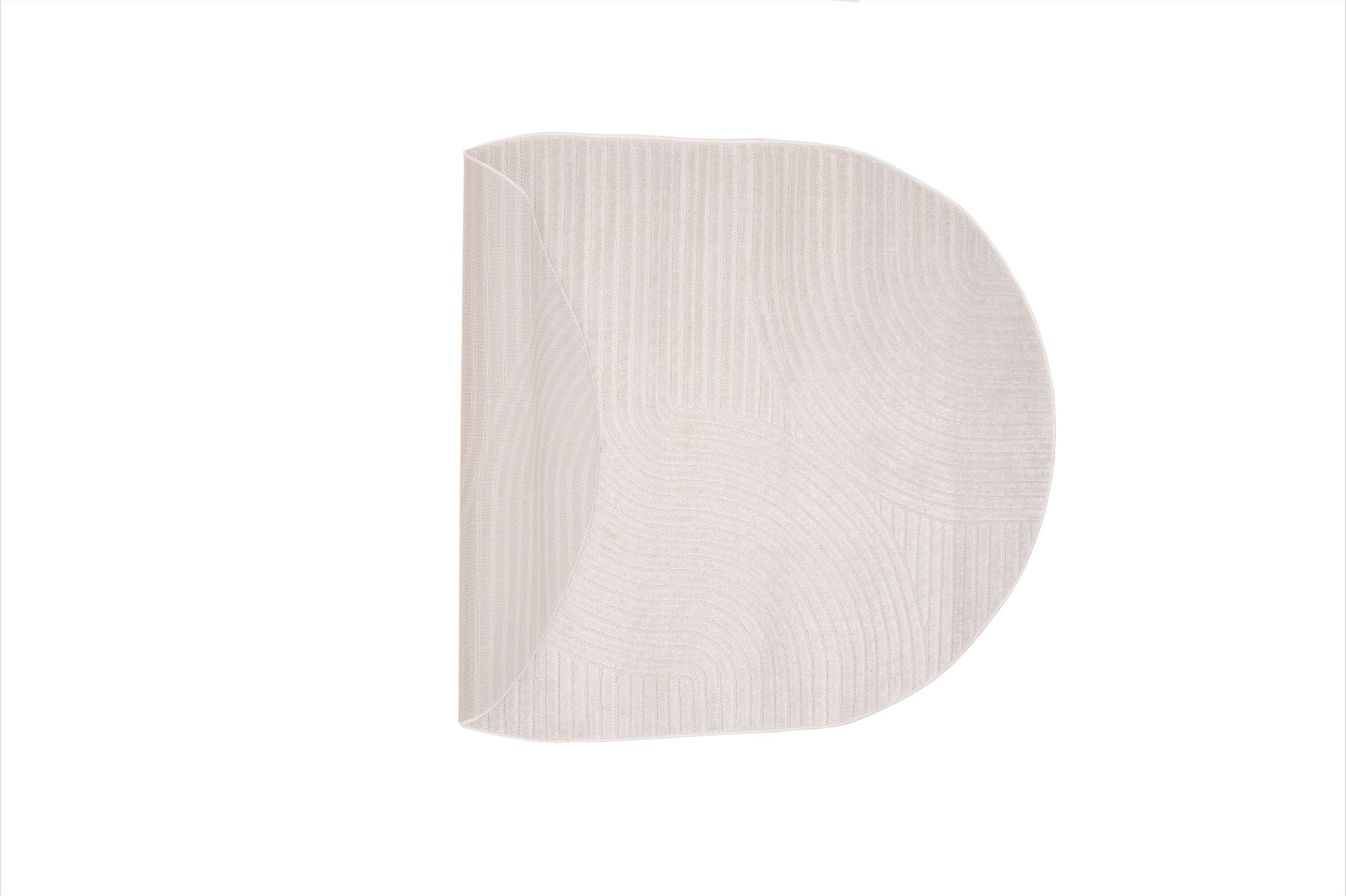 Vince Solar Matta Oval 230x160, Vit