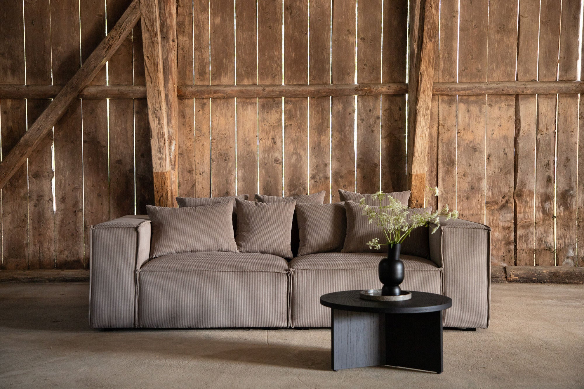 Gillholmen Soffa, Brun