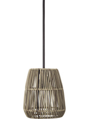 Saigon Taklampa Natur/Grå 18cm