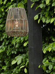 Saigon Taklampa Natur/Grå 18cm