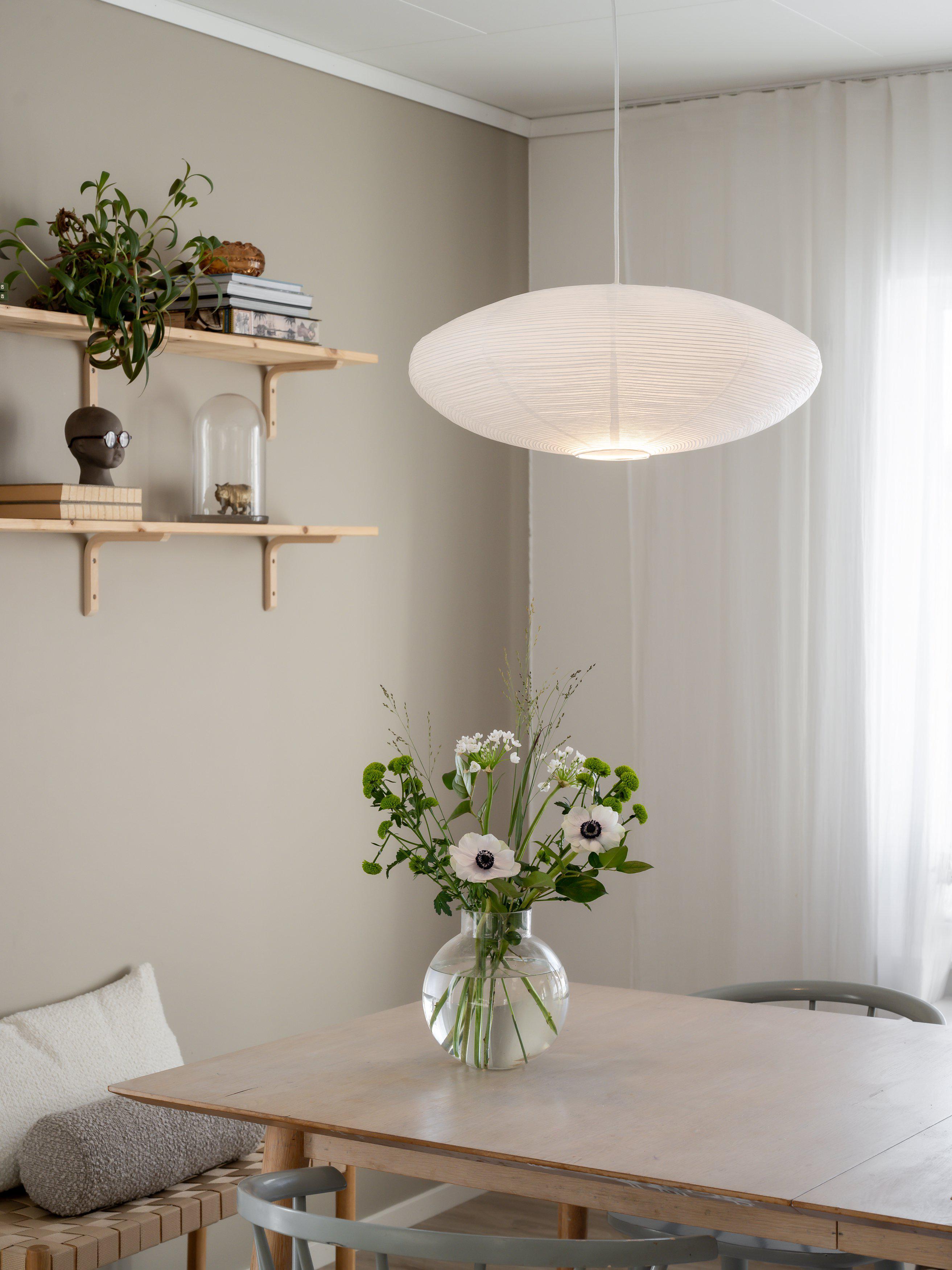 Yuni takskärm Vit 58cm