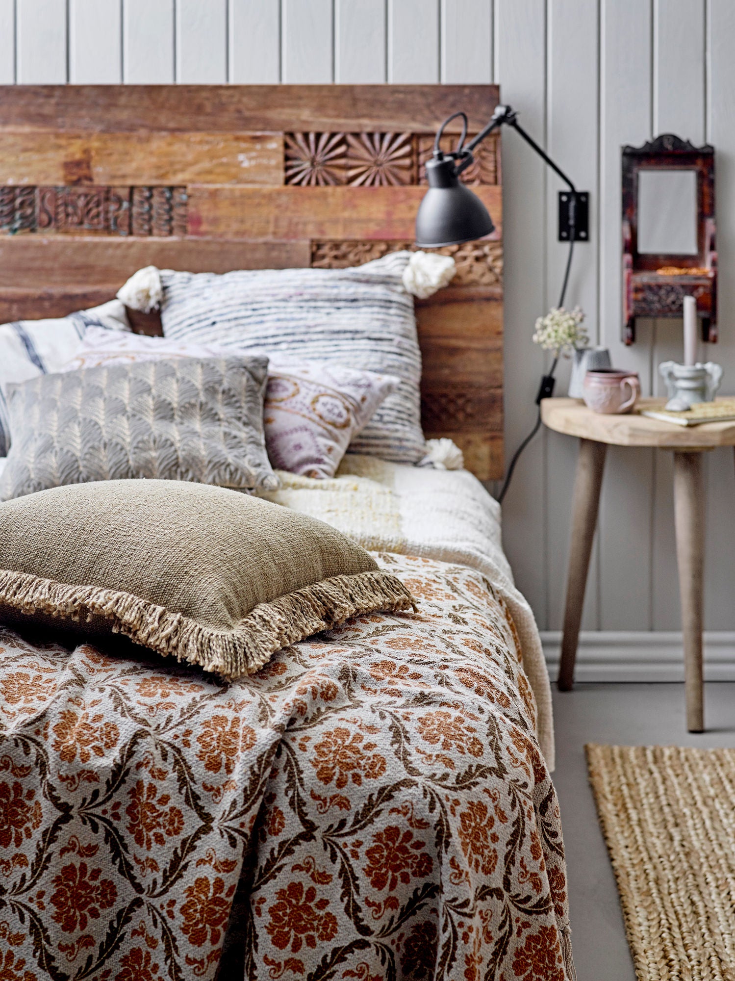 Rilo Sänggavel 180cm, Brun