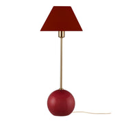 Bordslampa Iris 20 Burgundy