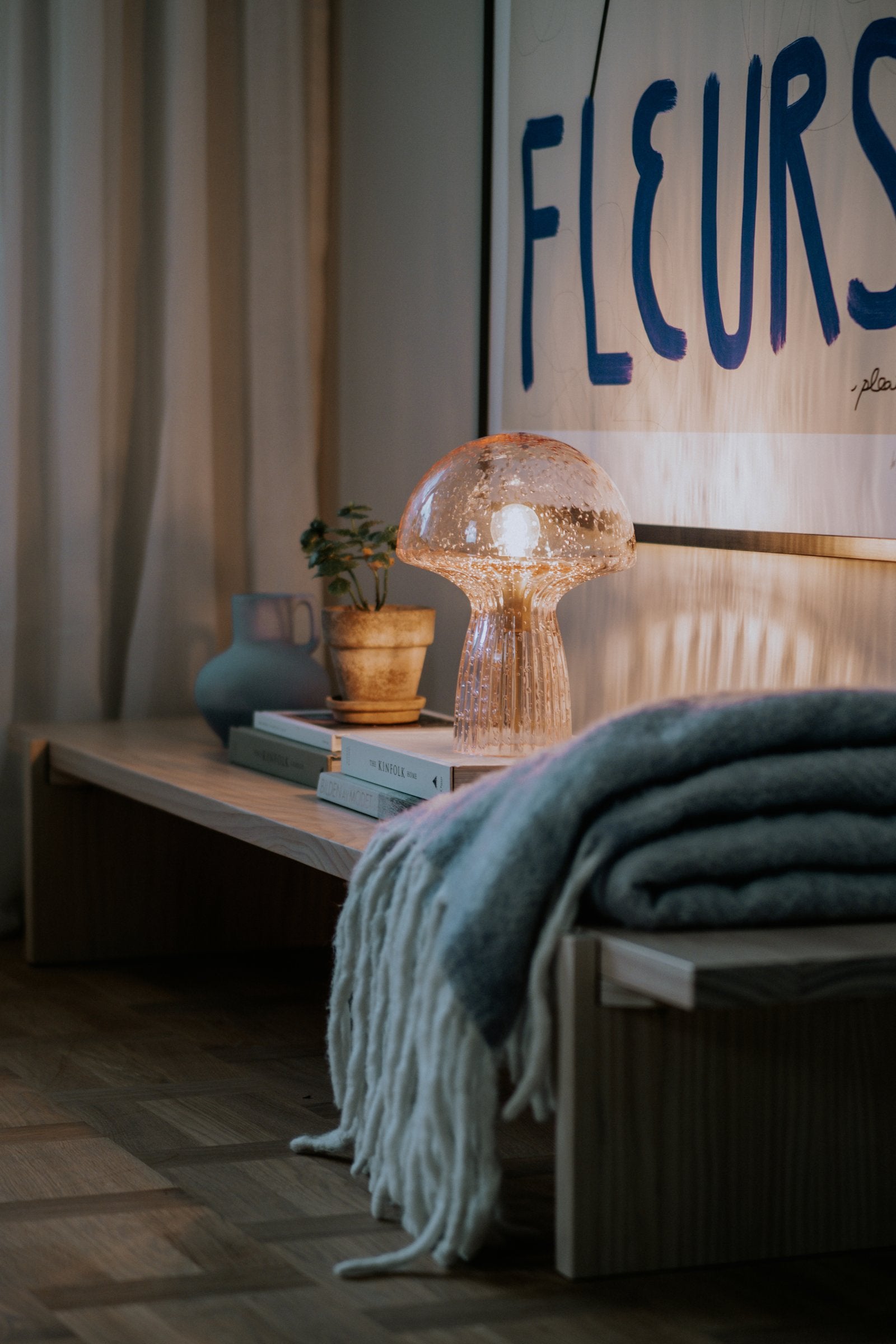 Bordslampa Fungo 22 Special Edition Rosa