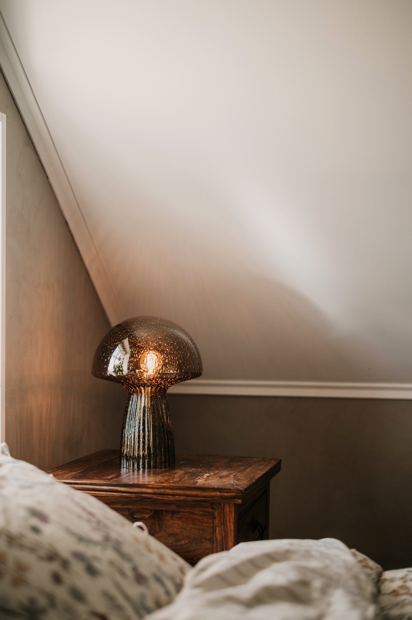 Bordslampa Fungo 22 Special Edition Brun