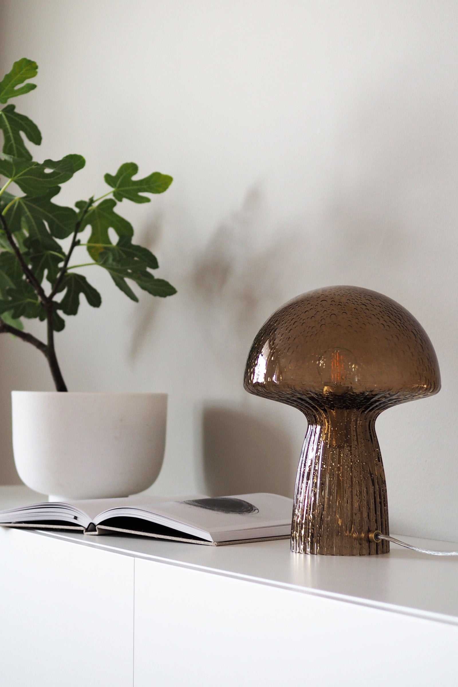 Bordslampa Fungo 22 Special Edition Brun