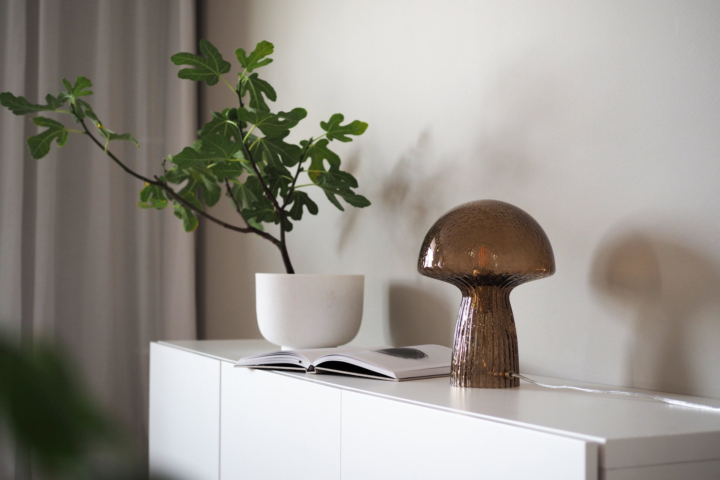 Bordslampa Fungo 22 Special Edition Brun