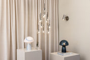 Vägglampa Hubble Borstad Stål