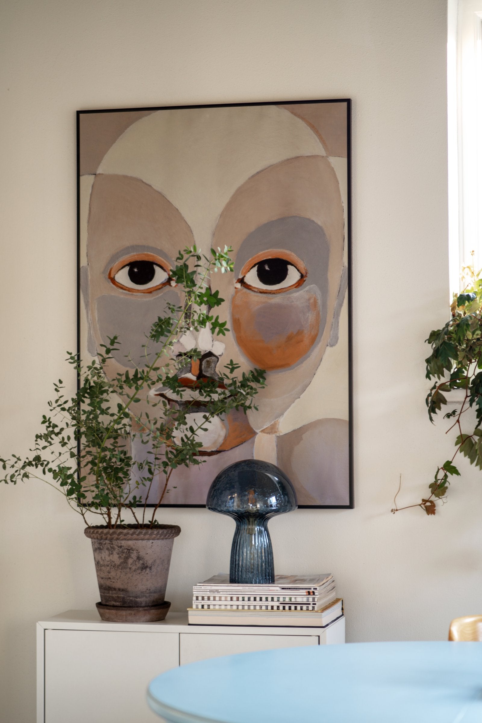 Bordslampa Fungo 22 Special Edition Blå