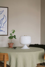 Bordslampa Bullen 25 Vit