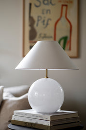 Bordslampa Iris 35 Vit