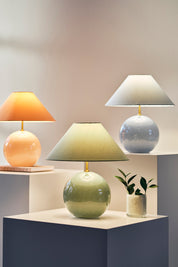 Bordslampa Iris 35 Duvblå