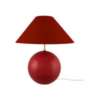 Bordslampa Iris 35 Burgundy