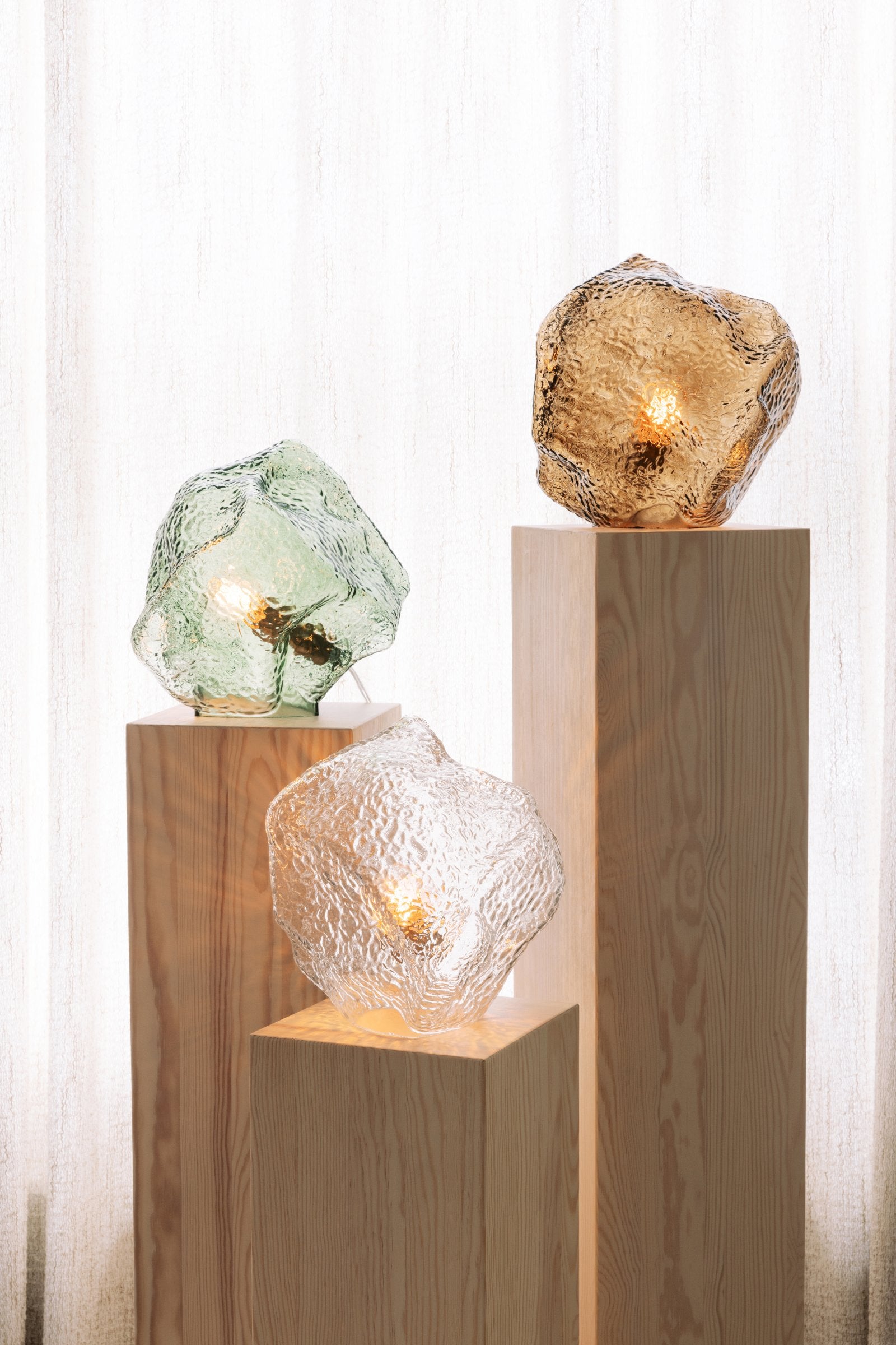 Bordslampa Valerie 25 Brun