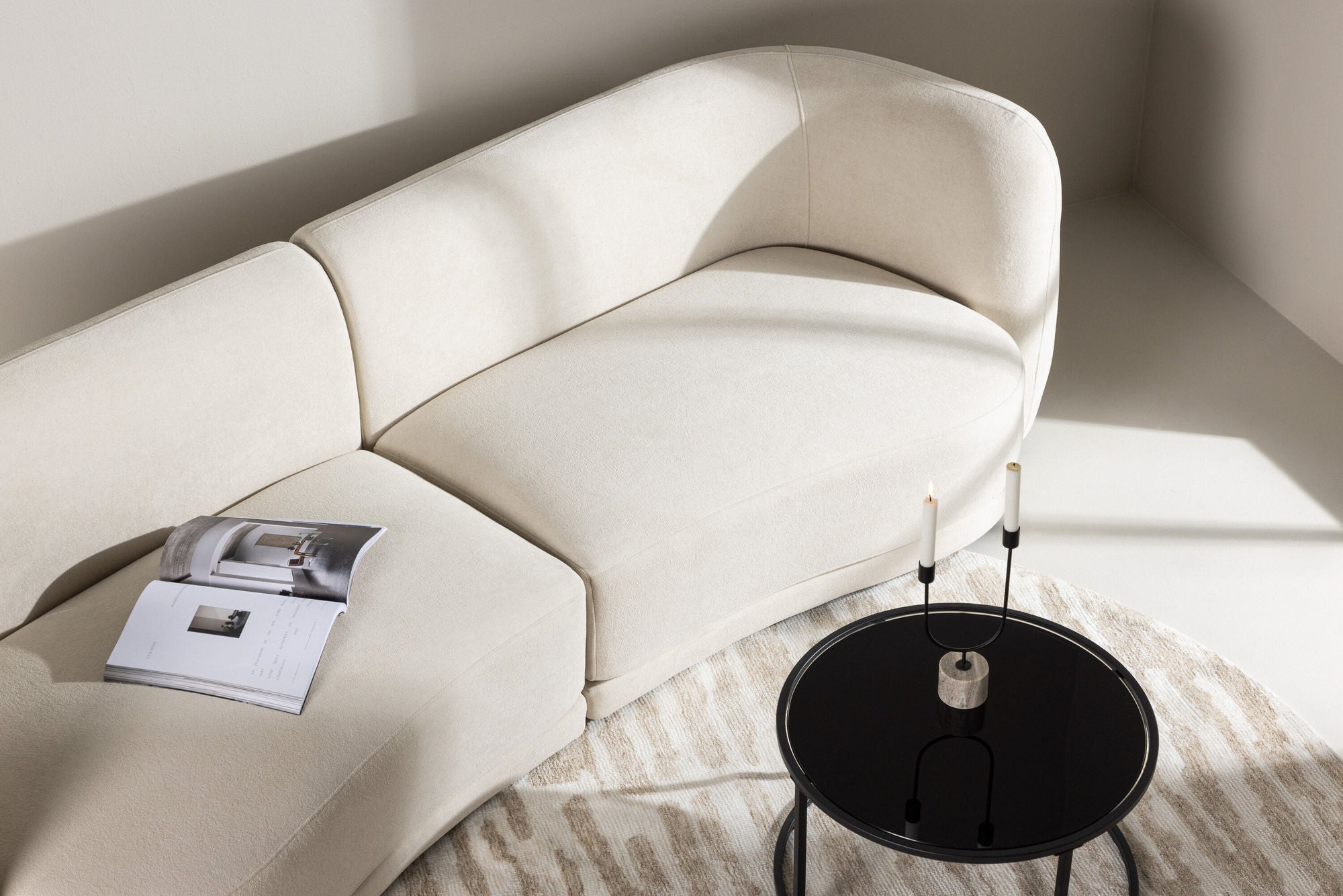 Cielo 3-sitssoffa, Beige