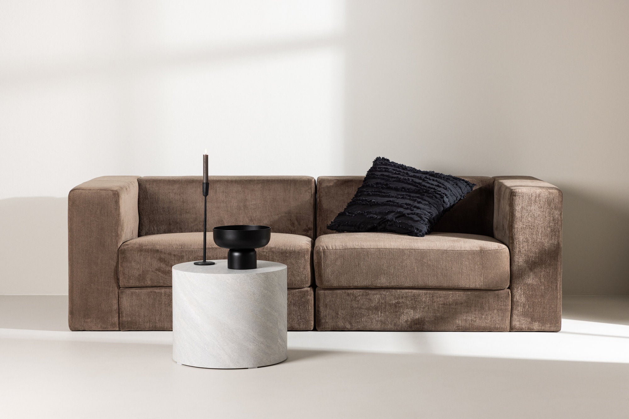 Lumi Soffa 3-sits, Brun