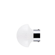 Vägglampa/Plafond Fungo 16 IP44 Vit/Krom