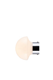 Vägglampa/Plafond Fungo 16 IP44 Vit/Krom