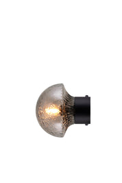 Vägglampa/Plafond Fungo 16 IP44 Rök/Svart