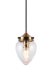 Pendel Juni 11 Antikmässing/Klar